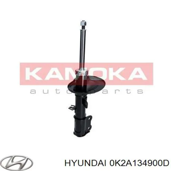 K2A134900D Hyundai/Kia amortiguador delantero izquierdo