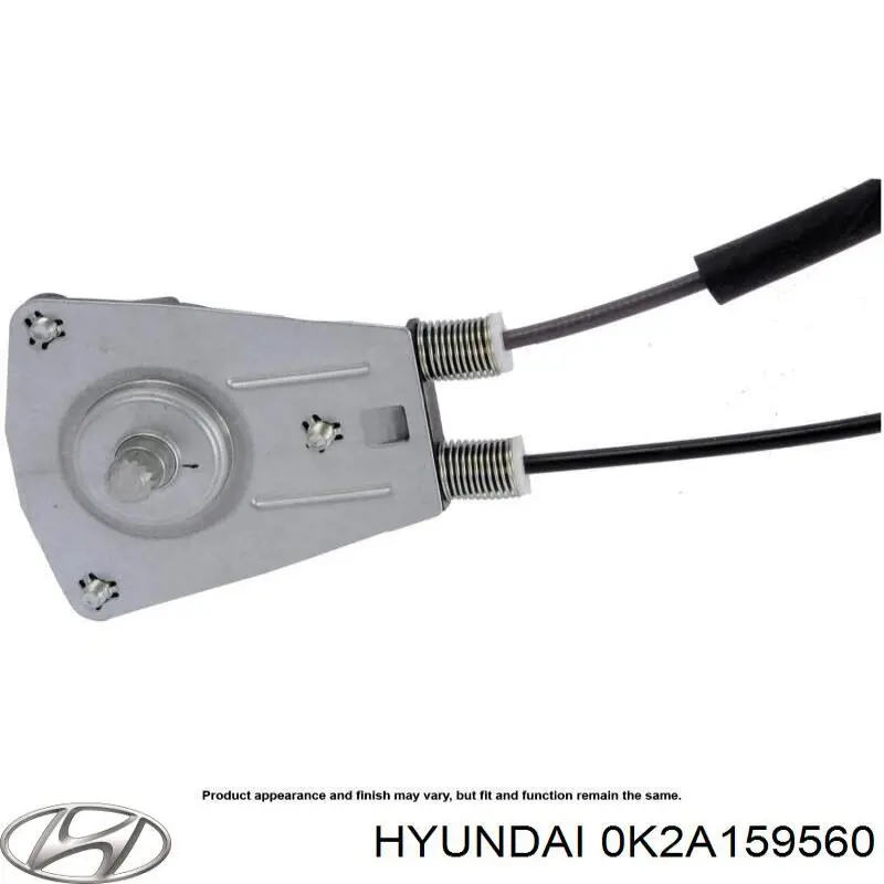 0K2A159560B Hyundai/Kia mecanismo de elevalunas, puerta delantera izquierda