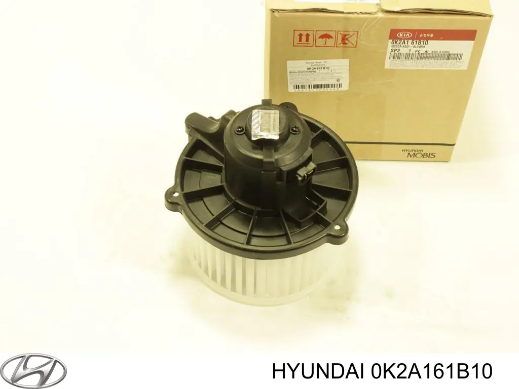 0K2A161B10 Hyundai/Kia motor eléctrico, ventilador habitáculo