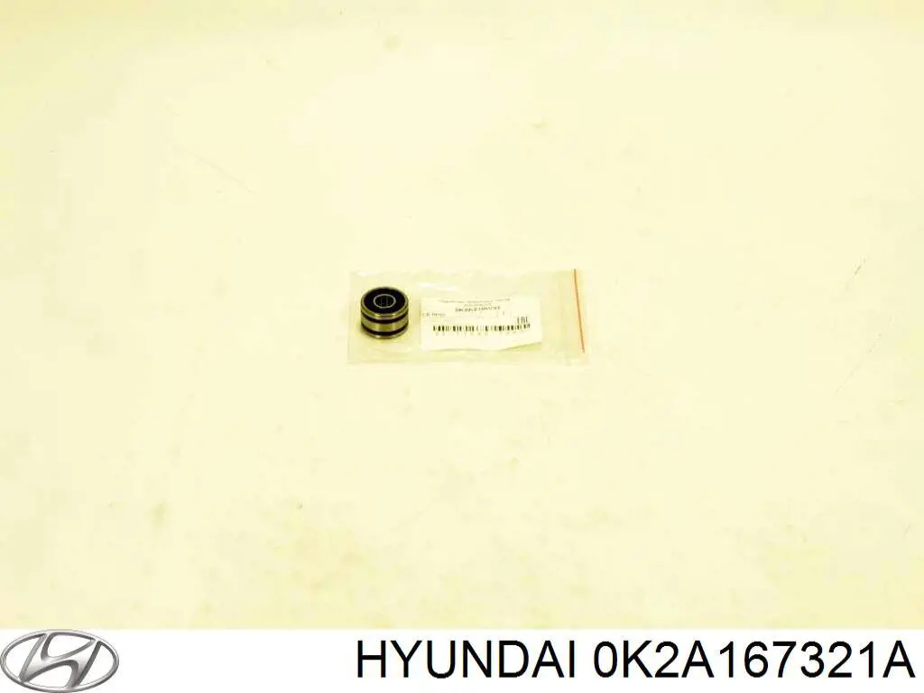 0K2A167321 Hyundai/Kia brazo del limpiaparabrisas