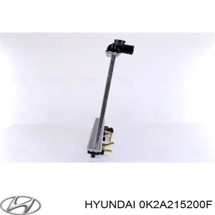 0K2A215200F Hyundai/Kia radiador