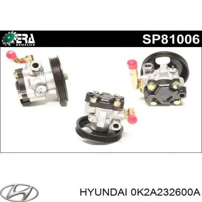 0K2A232600A Hyundai/Kia bomba hidráulica de dirección