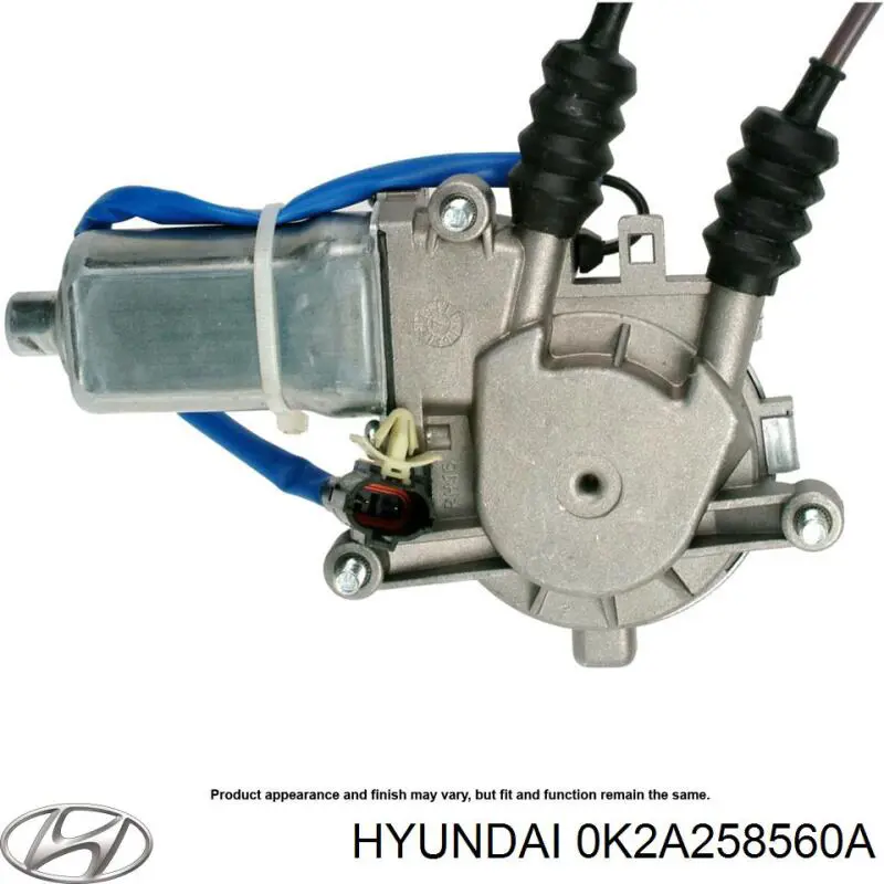0K2A258560A Hyundai/Kia mecanismo de elevalunas, puerta delantera derecha
