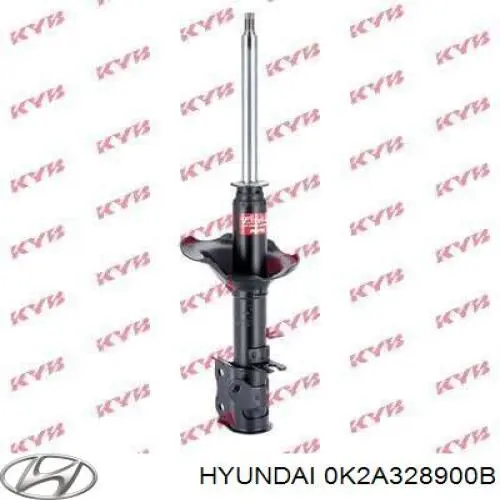 K2A328900B Hyundai/Kia amortiguador trasero izquierdo