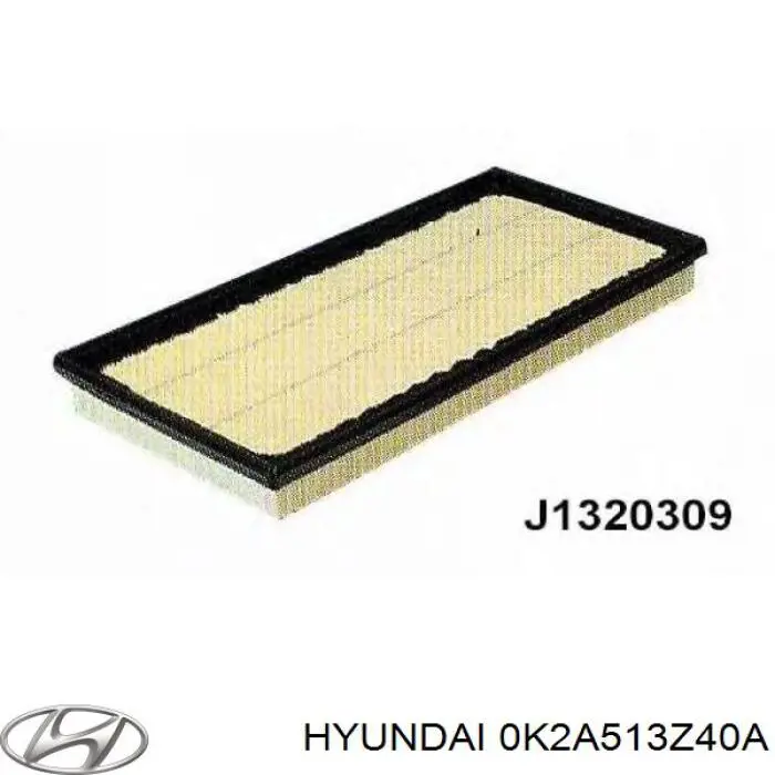 Comprar 0K2A513Z40A Hyundai/Kia Filtro de aire