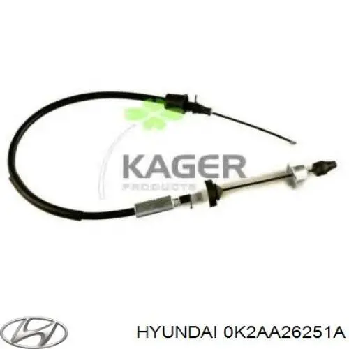 Frenos traseros Hyundai/Kia 0K2AA26251A