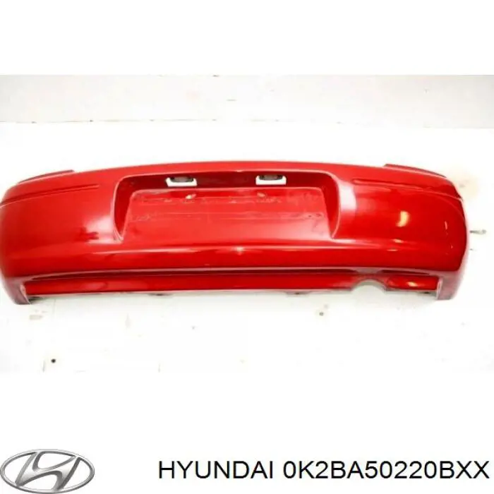 0K2BA50220BXX Hyundai/Kia parachoques trasero