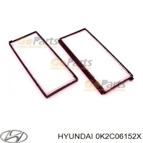 Filtro de polen Hyundai/Kia 0K2C06152X