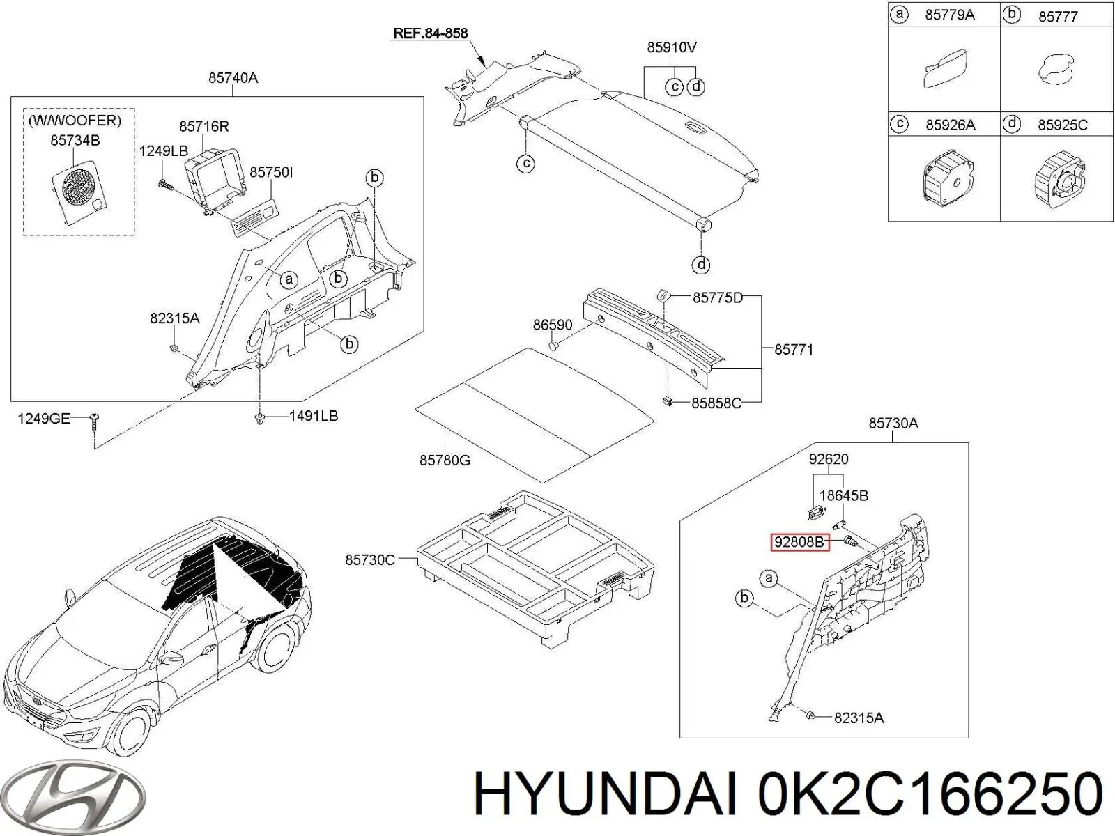 Encendedor de coche para Hyundai Tucson (TM)