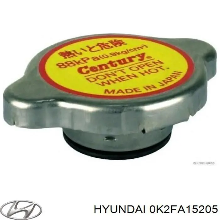 Comprar 0K2FA15205 Hyundai/Kia Tapa radiador