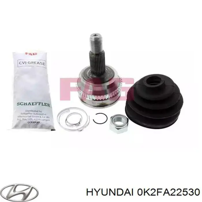 Fuelle, palier delantero exterior Hyundai/Kia 0K2FA22530 precio, desde 10,66 EUR