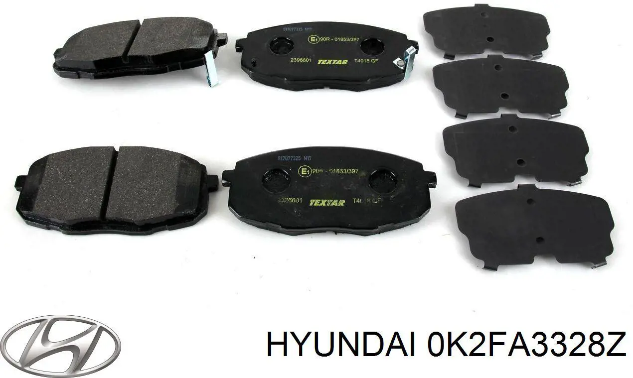 Pastillas freno delanteras Hyundai/Kia 0K2FA3328Z precio, desde 23,75 EUR