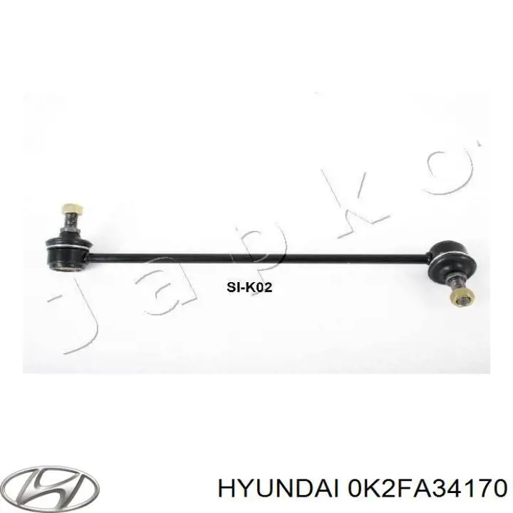 Bieleta estabilizadora delantera izquierda Hyundai/Kia 0K2FA34170 precio, desde 19,74 EUR
