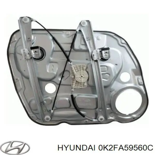 Mecanismo elevalunas delantero izquierdo Hyundai/Kia 0K2FA59560C precio, desde 60,98 EUR