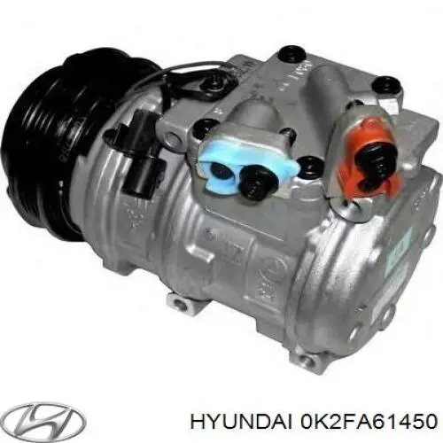 0K2FA61450 Hyundai/Kia compresor de aire acondicionado