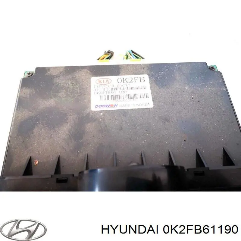 0K2FB61190 Hyundai/Kia resitencia, ventilador habitáculo