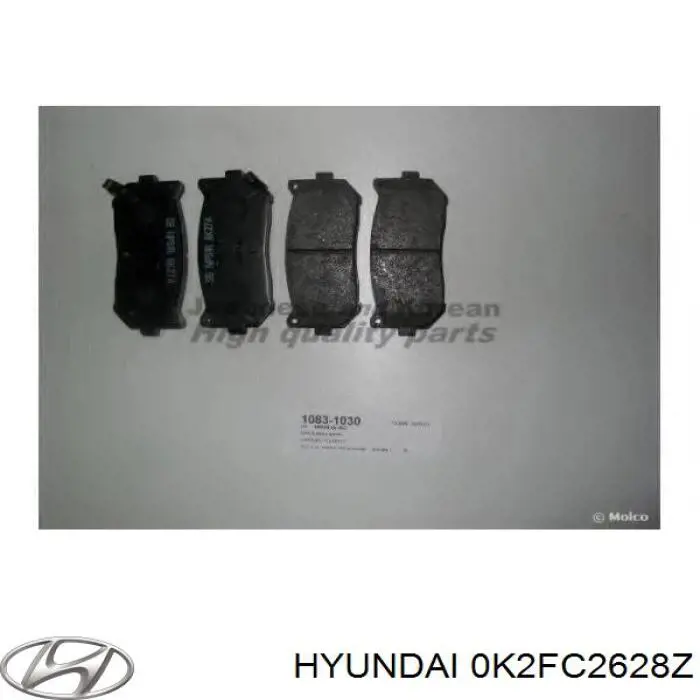 Pastillas traseras de freno Hyundai/Kia 0K2FC2628Z precio, desde 22,31 EUR