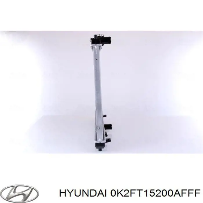 0K2FT15200AFFF Hyundai/Kia radiador refrigeración del motor