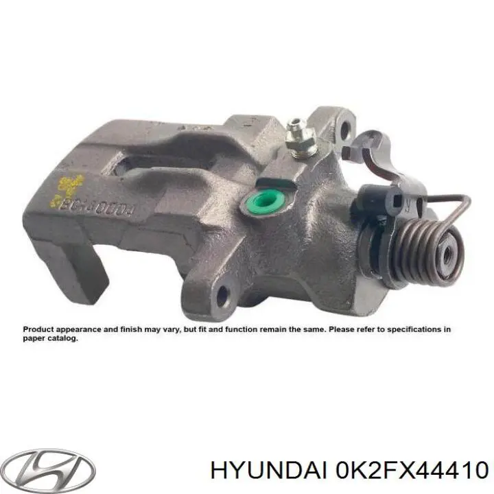 0K2FX44410 Hyundai/Kia cable de freno de mano trasero derecho