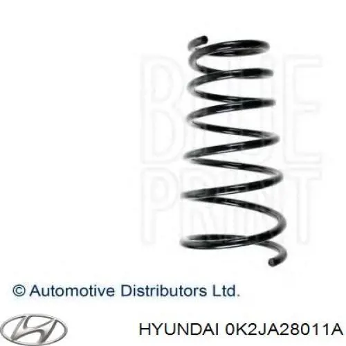 Muelle de suspensión trasero Hyundai/Kia 0K2JA28011A precio, desde 66,52 EUR