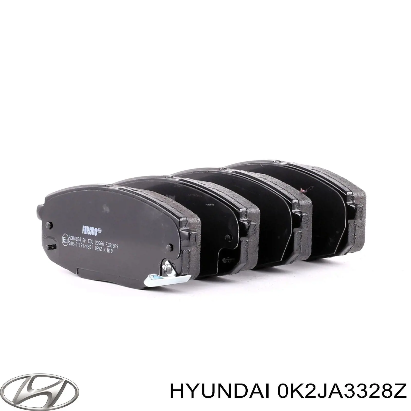 Pastillas freno delanteras Hyundai/Kia 0K2JA3328Z precio, desde 23,75 EUR