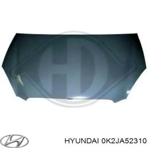 Capó del motor Hyundai/Kia 0K2JA52310 precio, desde 164,08 EUR