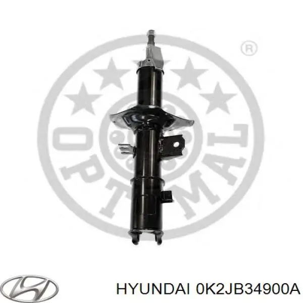 0K2JB34900A Hyundai/Kia amortiguador delantero izquierdo