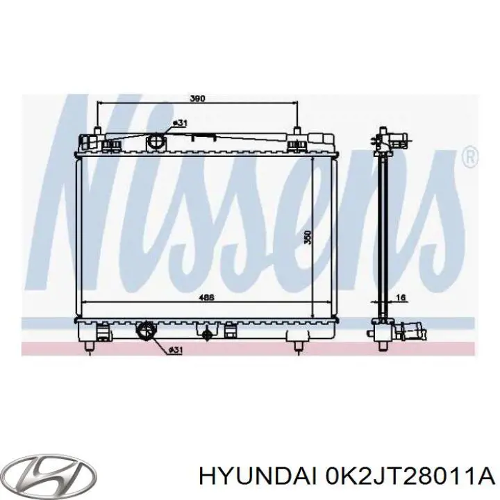 Muelle OK2JT28011A Hyundai/Kia
