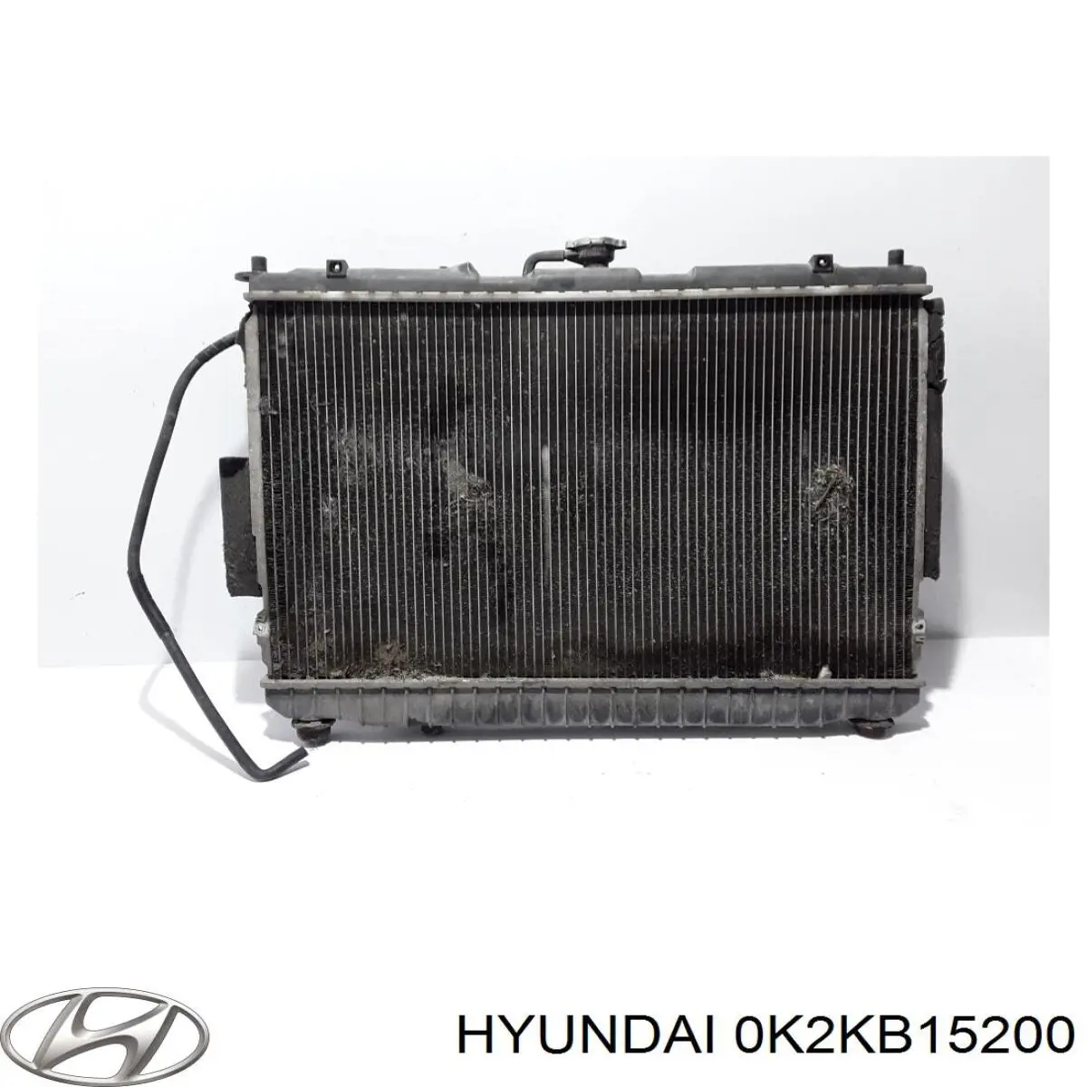 0K2KB15200 Hyundai/Kia radiador refrigeración del motor