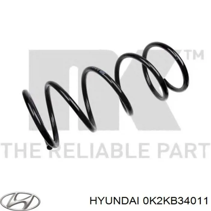Comprar 0K2KB34011 Hyundai/Kia Muelle delantero