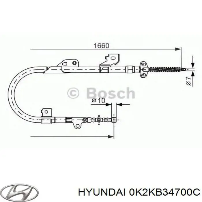 Amortiguador delantero derecho Hyundai/Kia 0K2KB34700C precio, desde 171,80 EUR