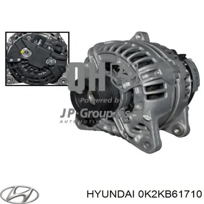 0K2KB61710 Hyundai/Kia