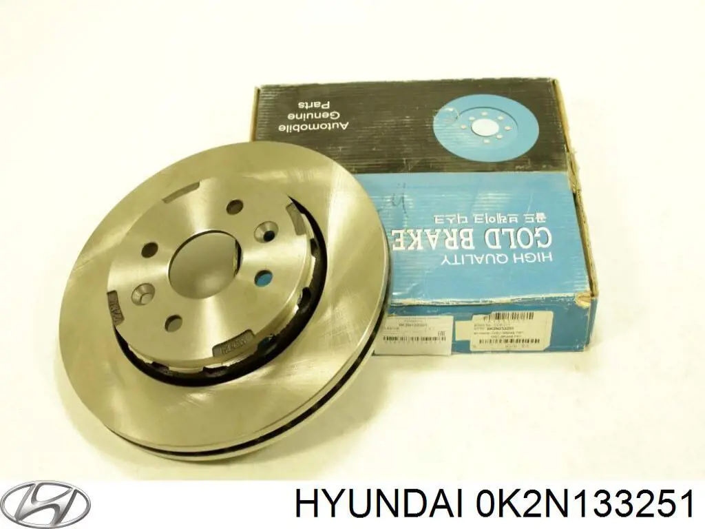 0K2N133251 Hyundai/Kia Discos