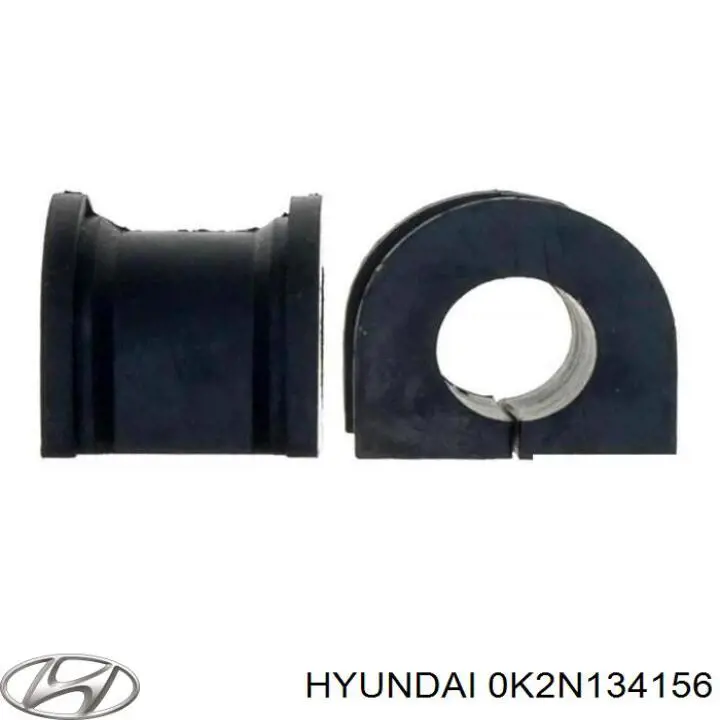 0K2N134156 Hyundai/Kia casquillo de barra estabilizadora delantera