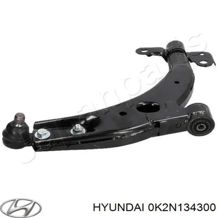 0K2N134300 Hyundai/Kia barra oscilante, suspensión de ruedas delantera, inferior derecha