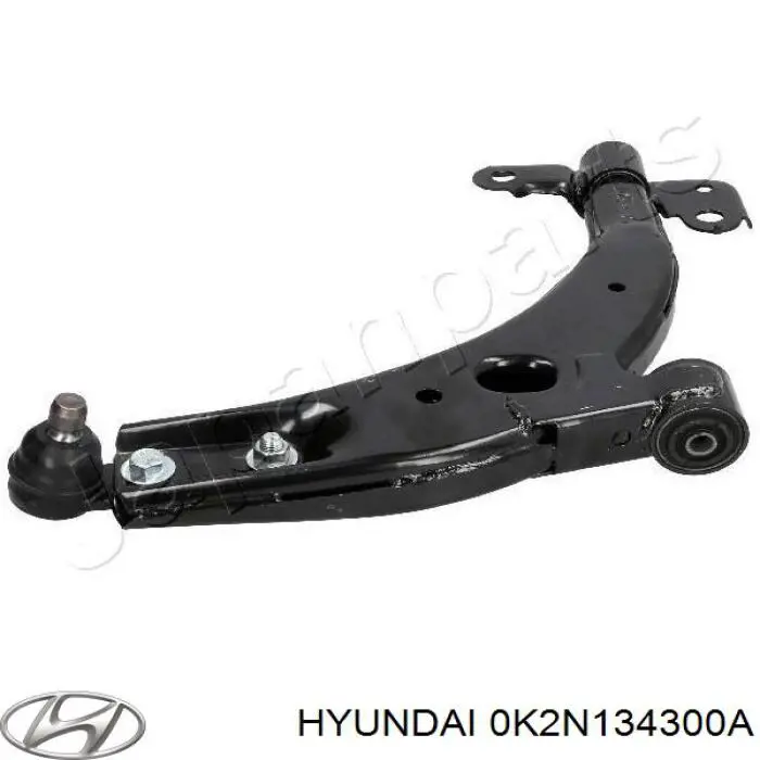 0K2N134300A Hyundai/Kia barra oscilante, suspensión de ruedas delantera, inferior derecha