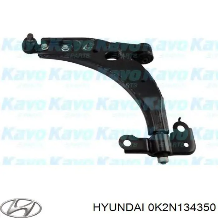 0K2N134350 Hyundai/Kia barra oscilante, suspensión de ruedas delantera, inferior izquierda