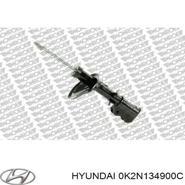 0K2N134900C Hyundai/Kia amortiguador delantero izquierdo