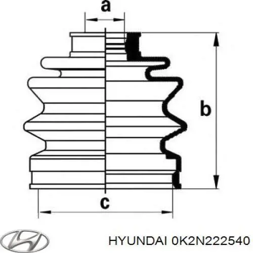 0K2N222540 Hyundai/Kia