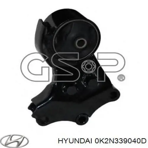 0K2N339040D Hyundai/Kia soporte de motor trasero