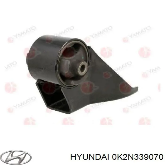 0K2N339070 Hyundai/Kia soporte motor izquierdo