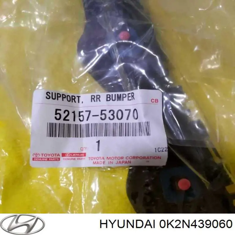 0K2N439060 Hyundai/Kia soporte de motor derecho