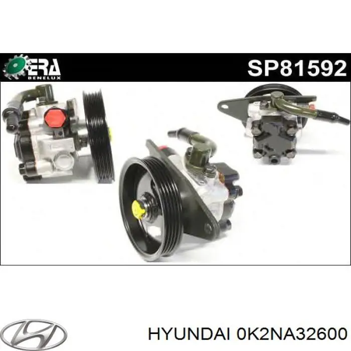 0K2NA32600B Hyundai/Kia bomba hidráulica de dirección