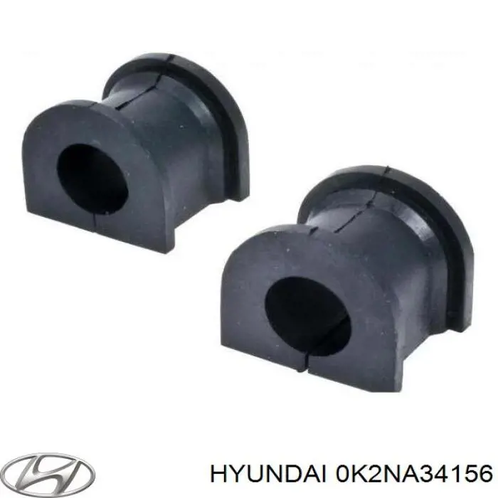 0K2NA34156 Hyundai/Kia casquillo de barra estabilizadora delantera