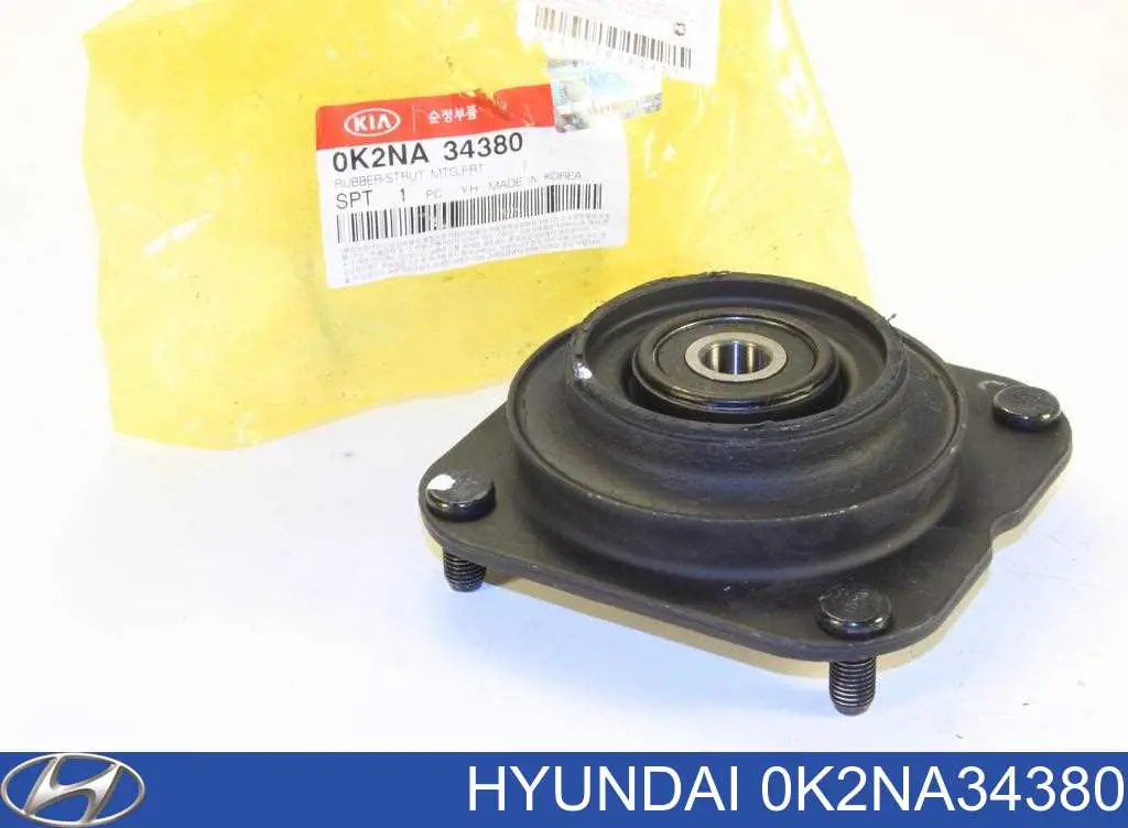 0K2NA34380 Hyundai/Kia soporte amortiguador delantero