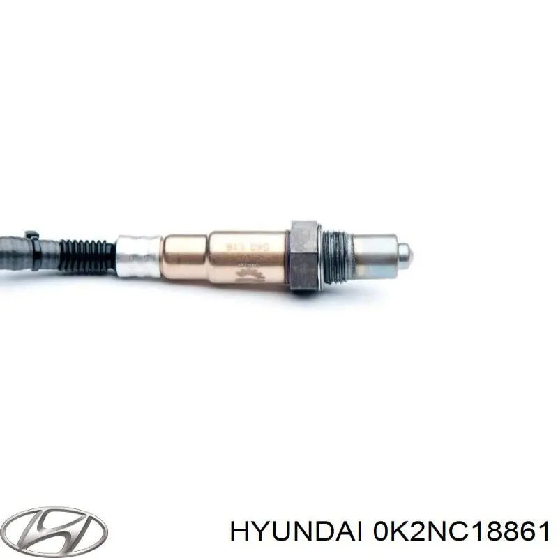 Sensor de oxígeno previo al catalizador 0K2NC18861 Hyundai/Kia