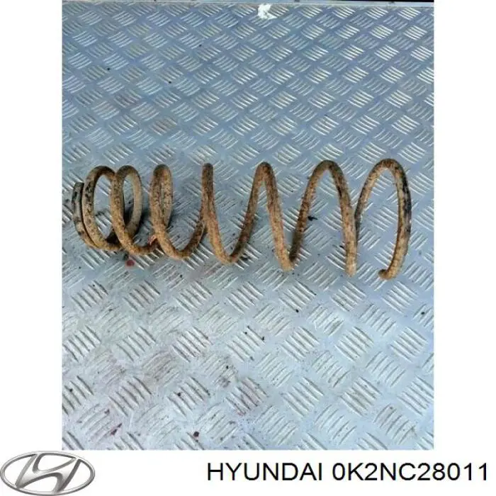 Comprar 0K2A128011A Hyundai/Kia Muelle de eje trasero