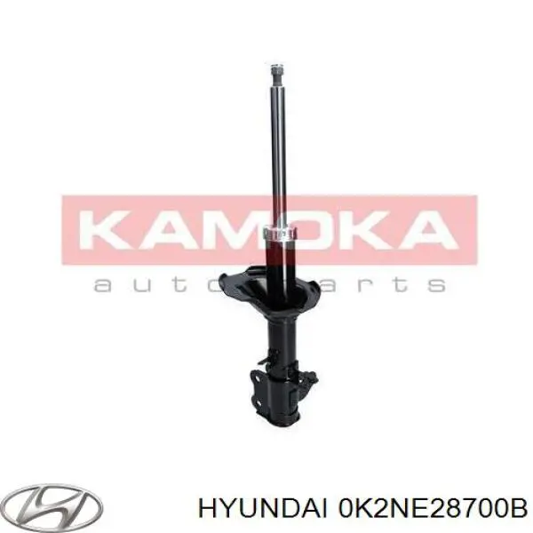 K2SA28700A Hyundai/Kia amortiguador trasero derecho