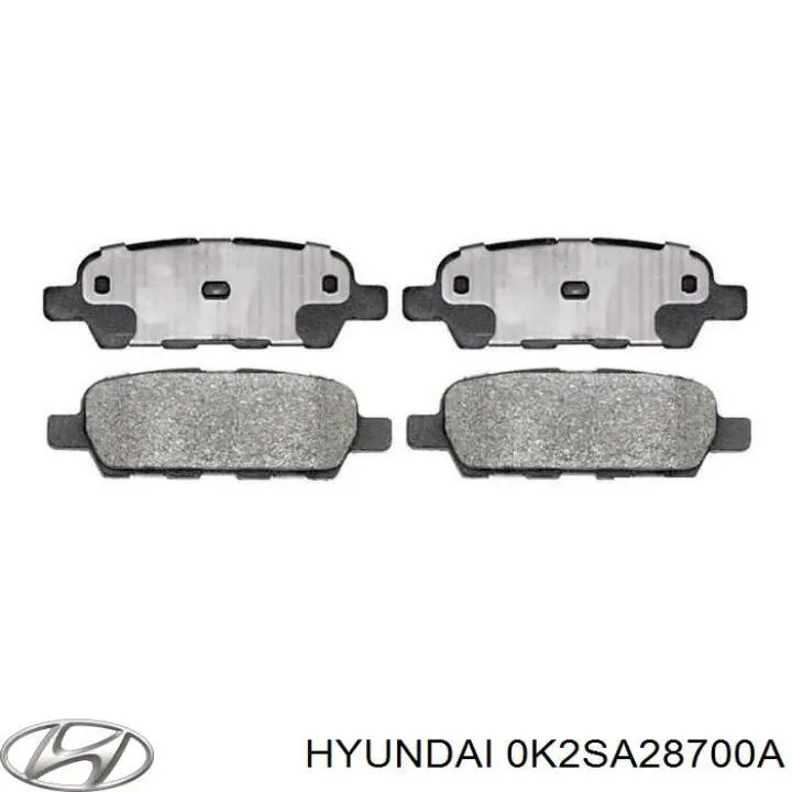 Amortiguador trasero derecho Hyundai/Kia OK2SA28700A precio, desde 52,27 EUR
