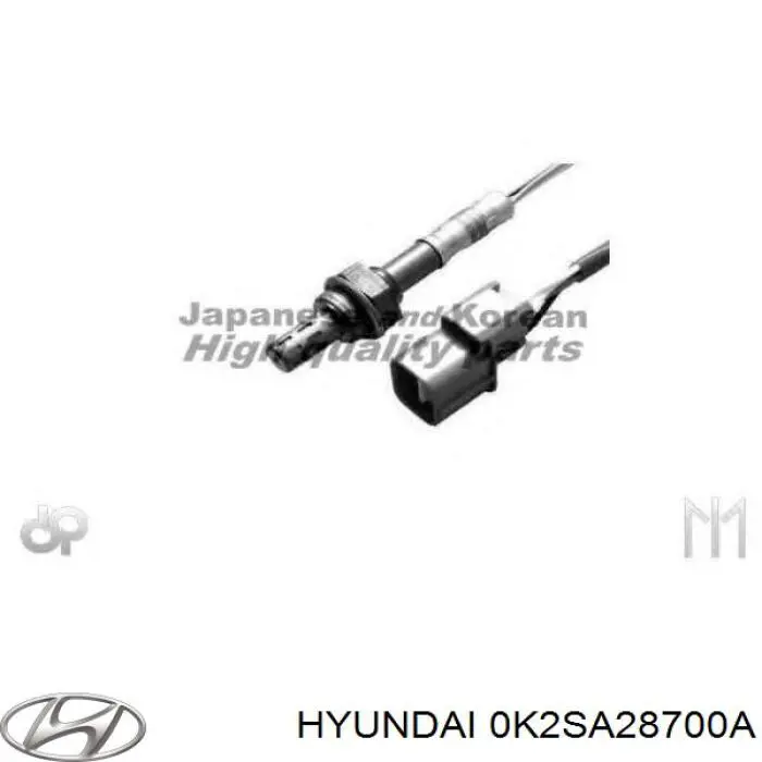 OK2SA28700A Hyundai/Kia Amortiguador trasero derecho